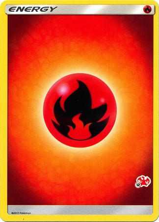 Fire Energy (Charizard Stamp #12) [Battle Academy 2020] | Rock City Comics