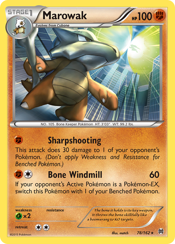 Marowak (78/162) [XY: BREAKthrough] | Rock City Comics