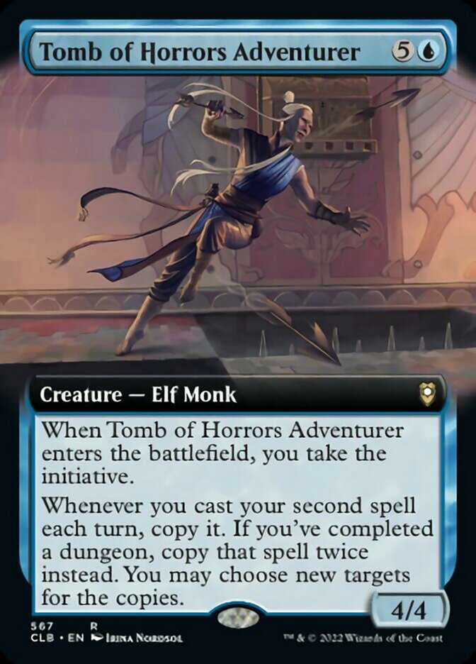 Tomb of Horrors Adventurer (Extended Art) [Commander Legends: Battle for Baldur's Gate] | Rock City Comics