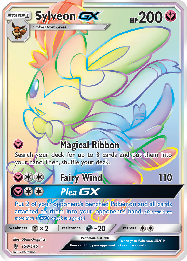 Sylveon GX (158/145) [Sun & Moon: Guardians Rising] | Rock City Comics