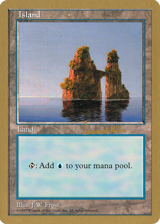 Island (jk436) (Janosch Kuhn) [World Championship Decks 1997] | Rock City Comics