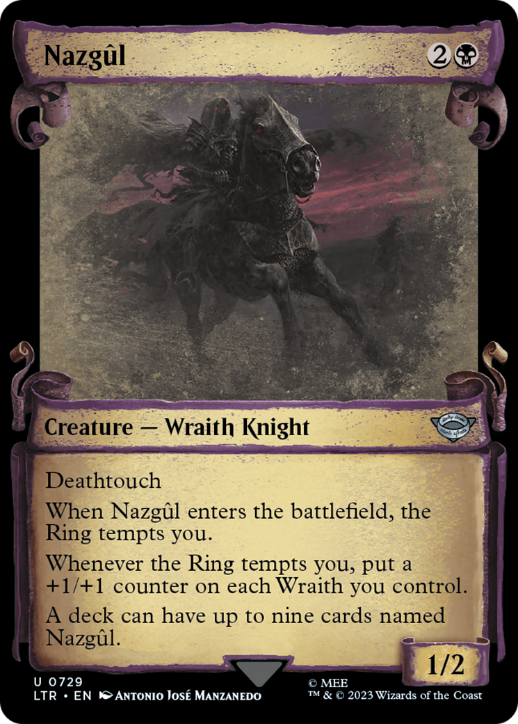 Nazgul (0729) [The Lord of the Rings: Tales of Middle-Earth Showcase Scrolls] | Rock City Comics