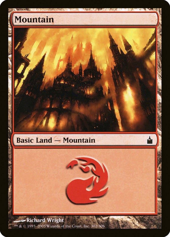 Mountain (302) [Ravnica: City of Guilds] | Rock City Comics