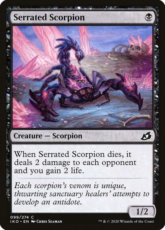 Serrated Scorpion [Ikoria: Lair of Behemoths] | Rock City Comics