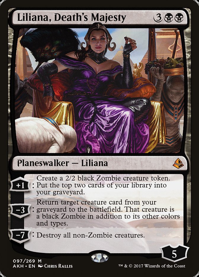 Liliana, Death's Majesty [Amonkhet] | Rock City Comics