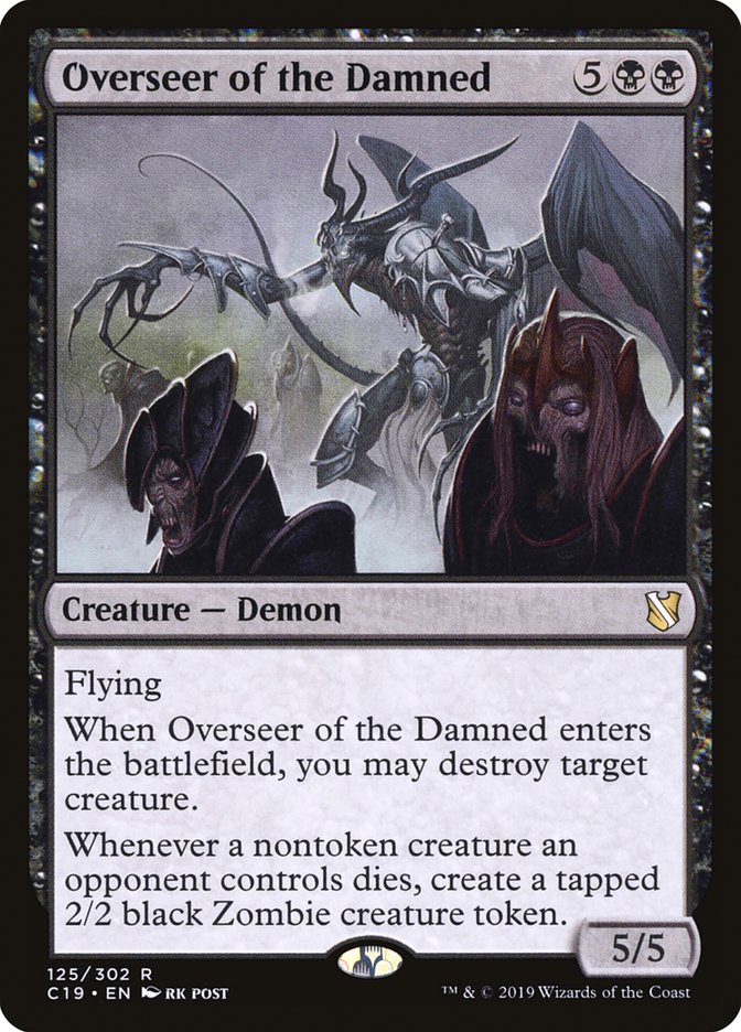 Overseer of the Damned [Commander 2019] | Rock City Comics