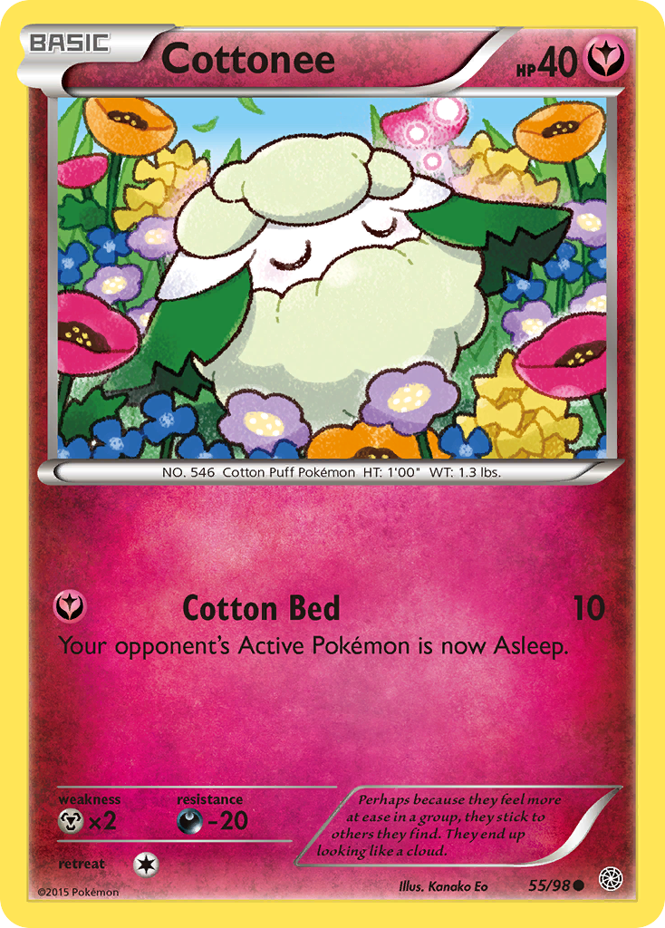 Cottonee (55/98) [XY: Ancient Origins] | Rock City Comics