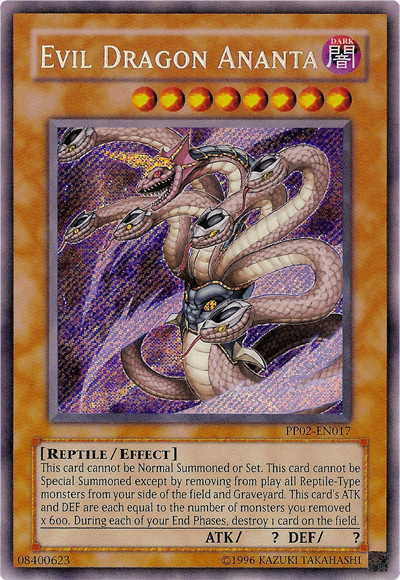 Evil Dragon Ananta [PP02-EN017] Secret Rare | Rock City Comics