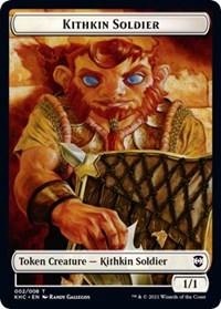 Kithkin Soldier // Pegasus Double-sided Token [Kaldheim Commander Tokens] | Rock City Comics