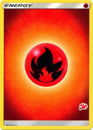 Fire Energy (Charizard Stamp #38) [Battle Academy 2020] | Rock City Comics