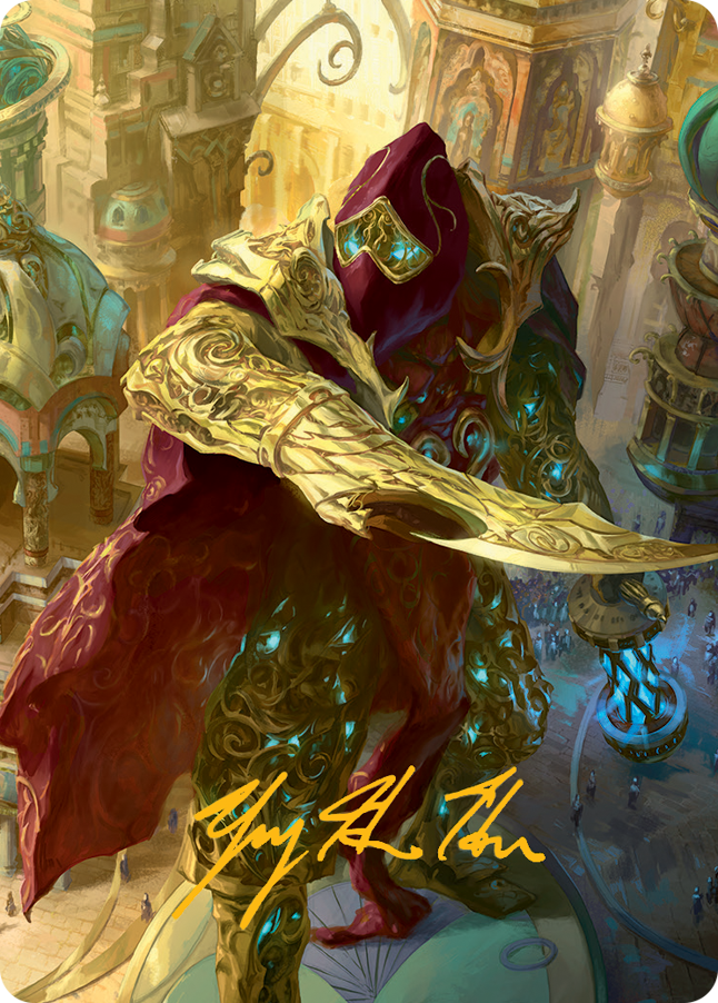 Baral, Chief of Compliance Art Card (Gold-Stamped Signature) [March of the Machine Art Series] | Rock City Comics