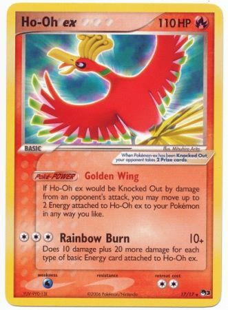 Ho-Oh ex (17/17) (Non-Holo) [POP Series 3] | Rock City Comics