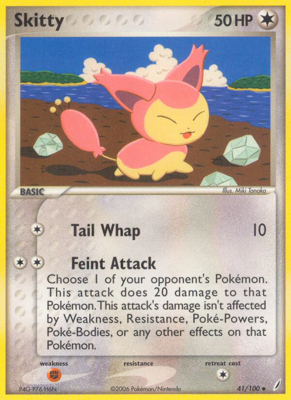 Skitty (41/100) [EX: Crystal Guardians] | Rock City Comics