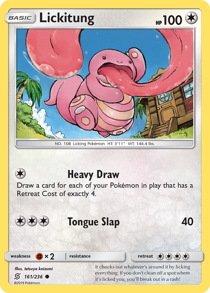 Lickitung (161/236) [Sun & Moon: Unified Minds] | Rock City Comics