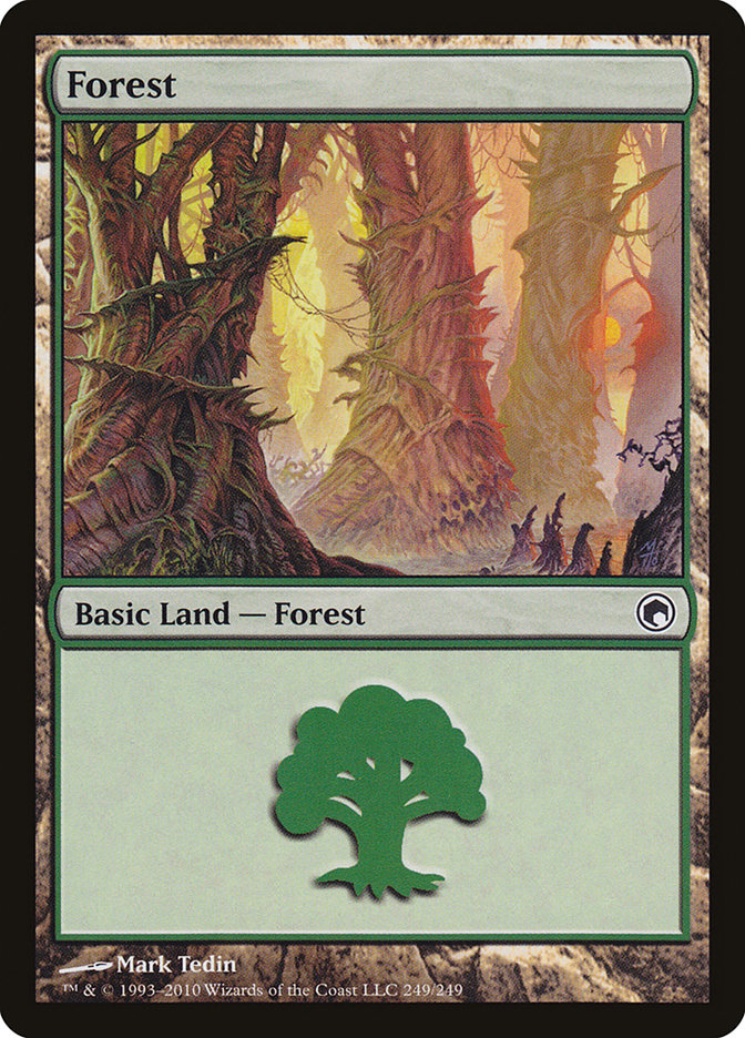 Forest (249) [Scars of Mirrodin] | Rock City Comics