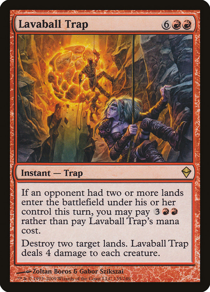 Lavaball Trap [Zendikar] | Rock City Comics