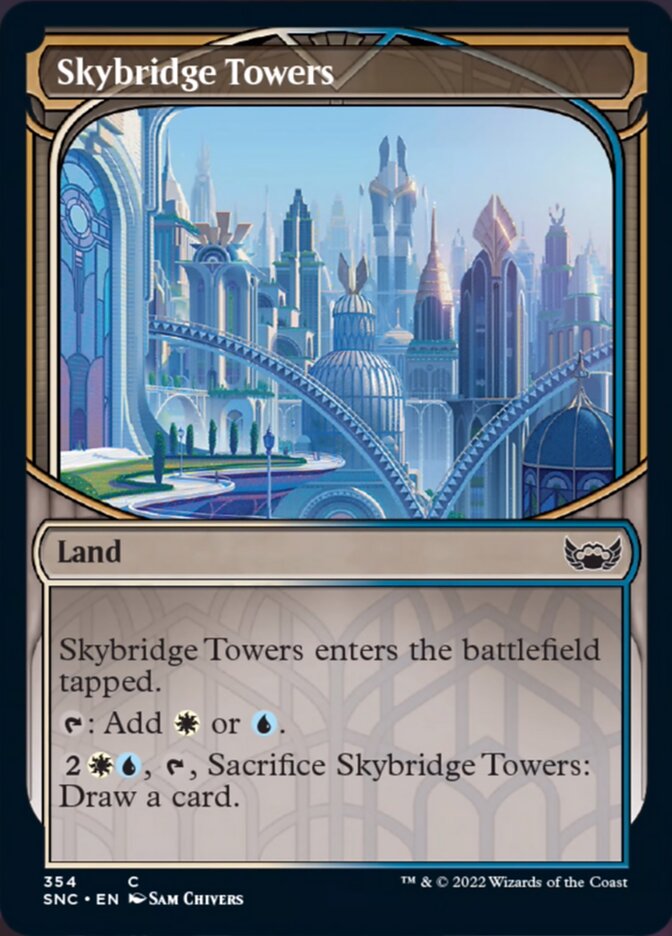 Skybridge Towers (Showcase Skyscraper) [Streets of New Capenna] | Rock City Comics