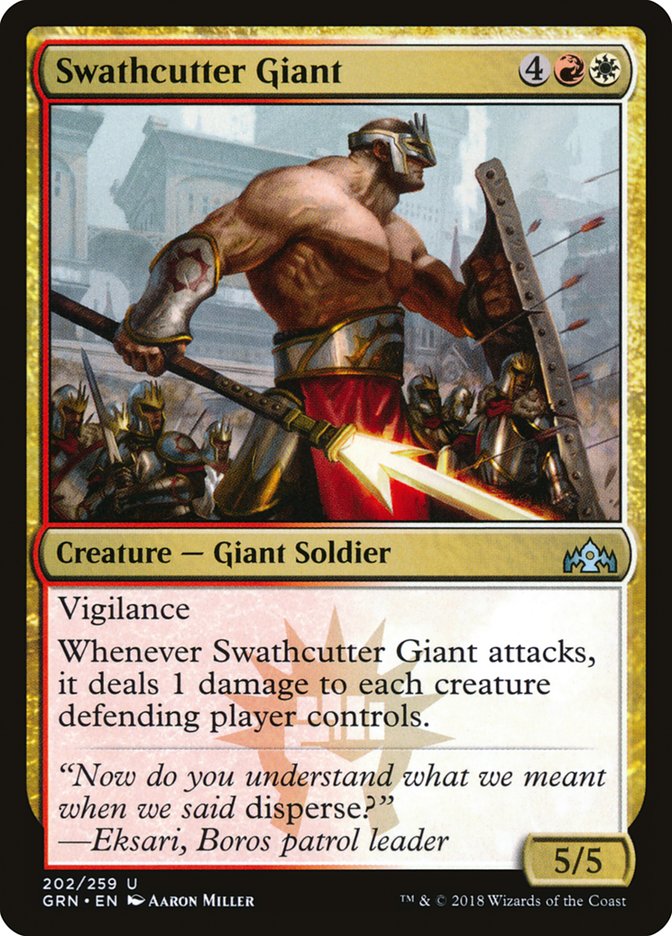 Swathcutter Giant [Guilds of Ravnica] | Rock City Comics