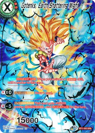 Gotenks, Earth-Shattering Might (SPR) [BT11-003] | Rock City Comics