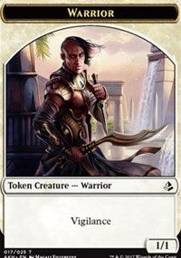 Warrior // Labyrinth Guardian Token [Amonkhet Tokens] | Rock City Comics