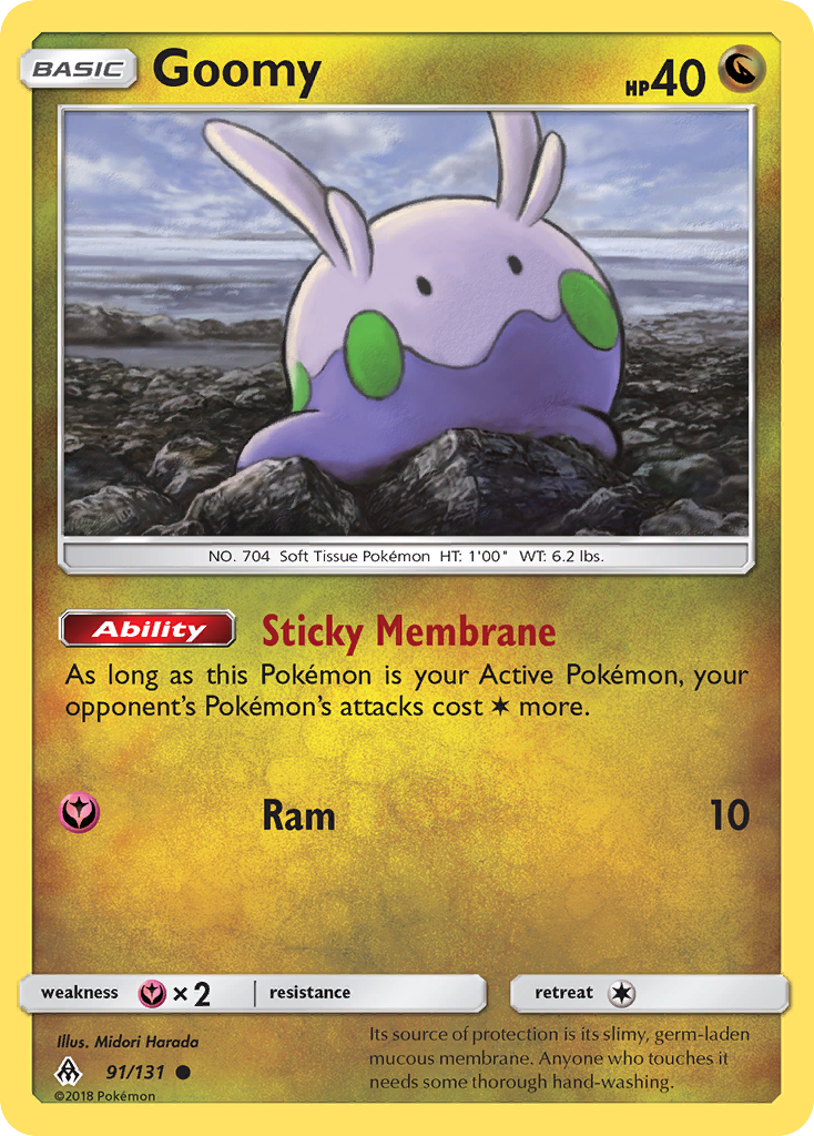 Goomy (91/131) [Sun & Moon: Forbidden Light] | Rock City Comics