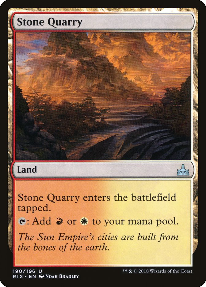 Stone Quarry [Rivals of Ixalan] | Rock City Comics