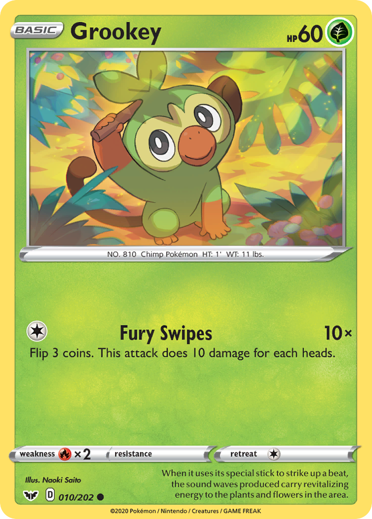 Grookey (010/202) [Sword & Shield: Base Set] | Rock City Comics