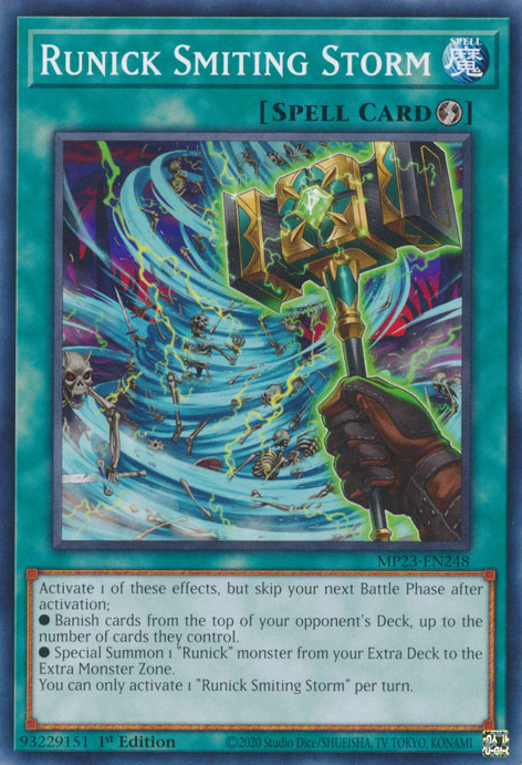 Runick Smiting Storm [MP23-EN248] Common | Rock City Comics