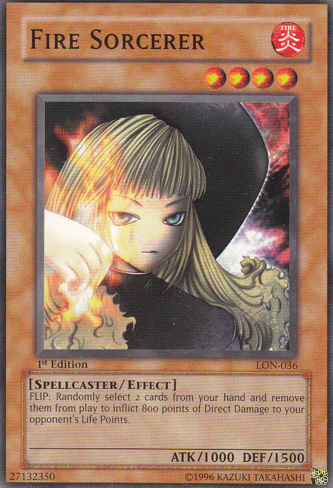 Fire Sorcerer [LON-036] Common | Rock City Comics