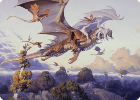 Rith, Liberated Primeval Art Card [Dominaria United Art Series] | Rock City Comics