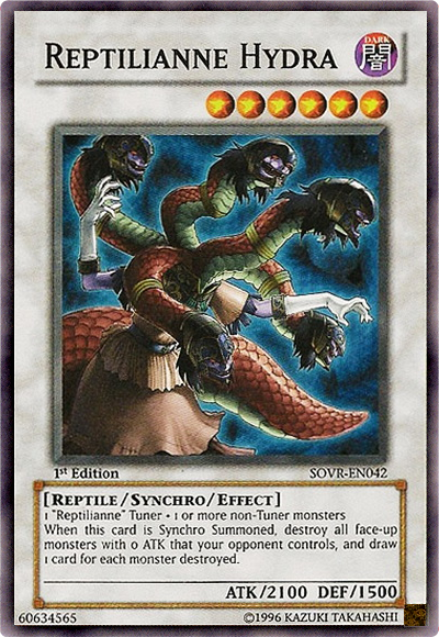 Reptilianne Hydra [SOVR-EN042] Super Rare | Rock City Comics