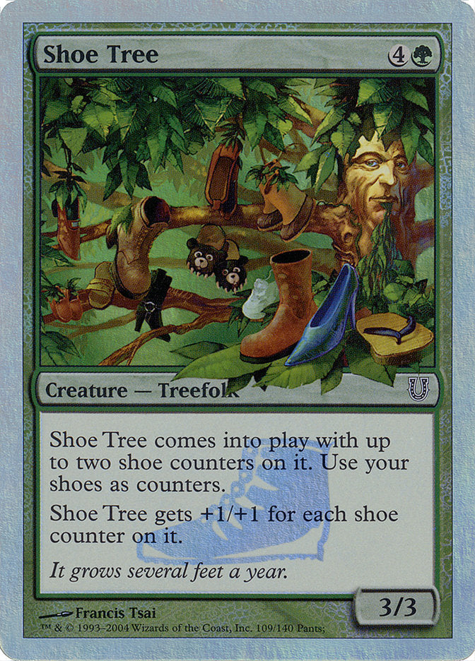 Shoe Tree (Alternate Foil) [Unhinged] | Rock City Comics