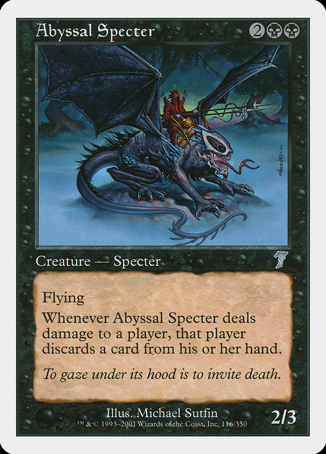 Abyssal Specter [Seventh Edition] | Rock City Comics