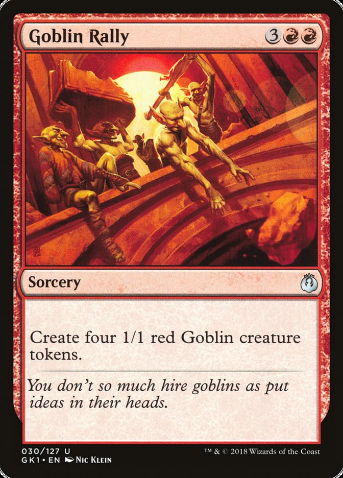 Goblin Rally [Guilds of Ravnica Guild Kit] | Rock City Comics