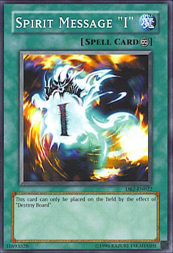 Spirit Message "I" [DB2-EN022] Common | Rock City Comics
