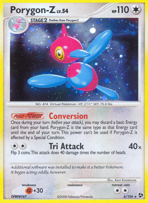 Porygon-Z (6/106) [Diamond & Pearl: Great Encounters] | Rock City Comics