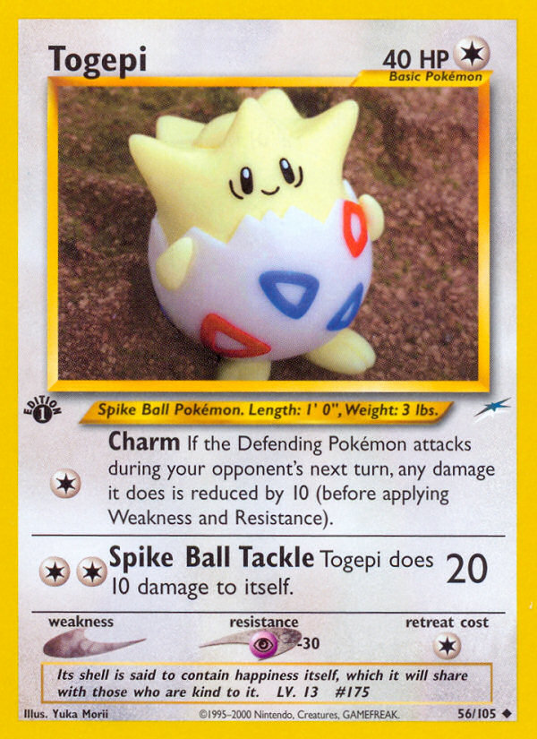 Togepi (56/105) [Neo Destiny 1st Edition] | Rock City Comics