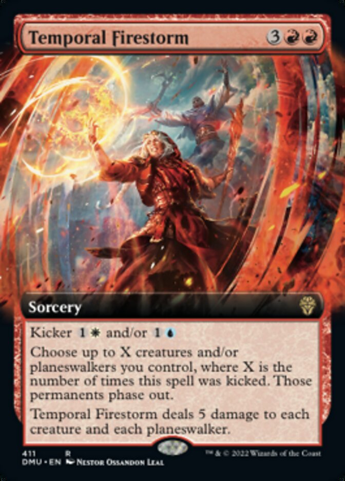 Temporal Firestorm (Extended Art) [Dominaria United] | Rock City Comics