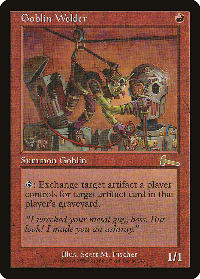 Goblin Welder [Urza's Legacy] | Rock City Comics