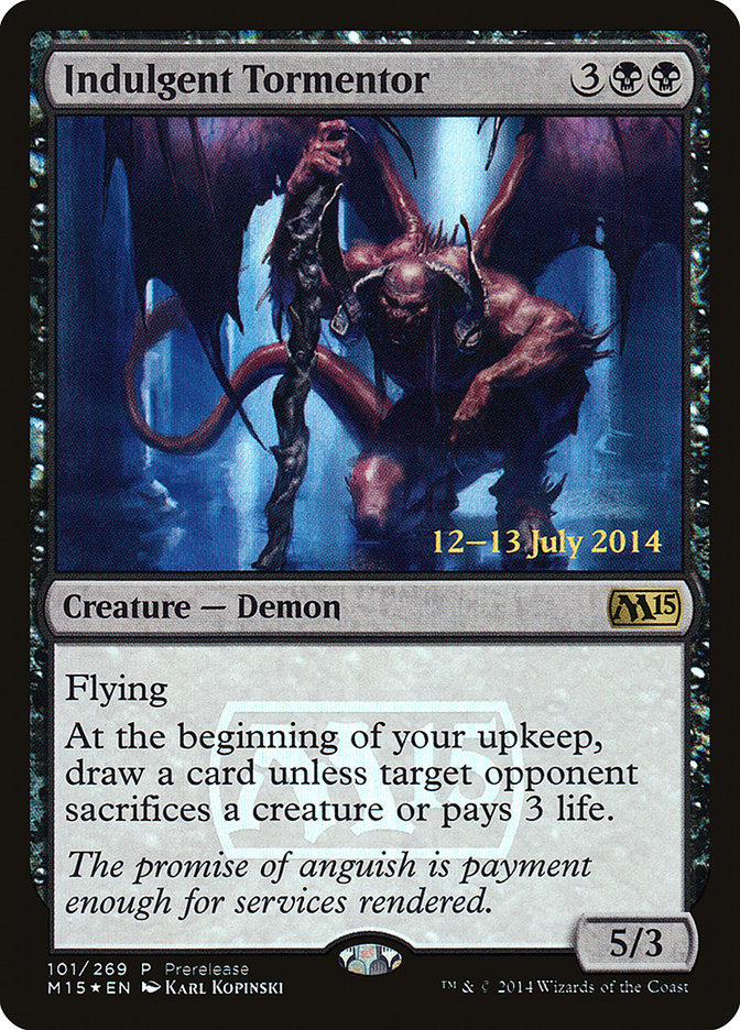 Indulgent Tormentor [Magic 2015 Prerelease Promos] | Rock City Comics