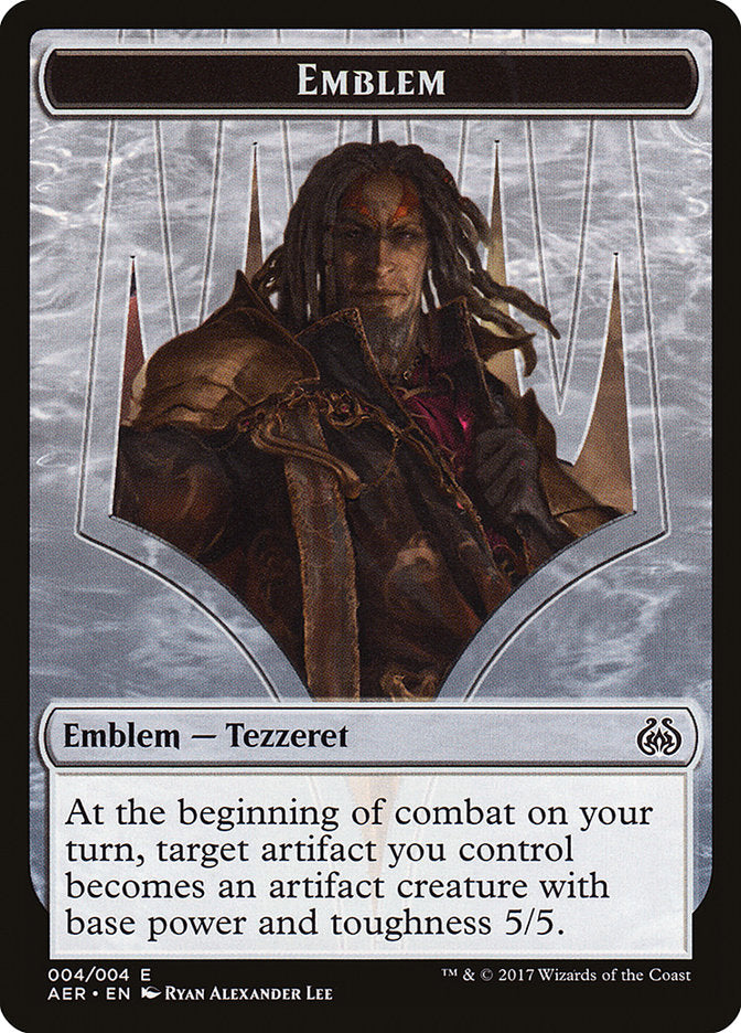 Tezzeret the Schemer Emblem [Aether Revolt Tokens] | Rock City Comics