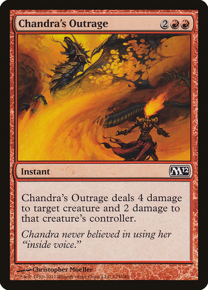 Chandra's Outrage [Magic 2012] | Rock City Comics