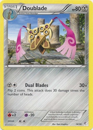 Doublade (14/30) [XY: Trainer Kit 1 - Bisharp] | Rock City Comics