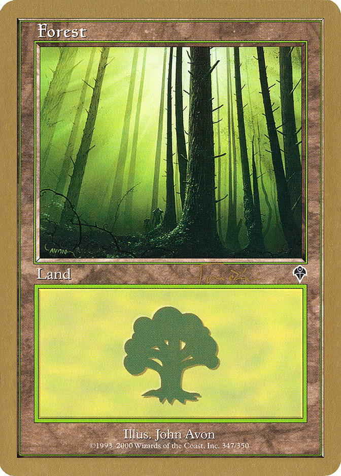 Forest (jt347) (Jan Tomcani) [World Championship Decks 2001] | Rock City Comics