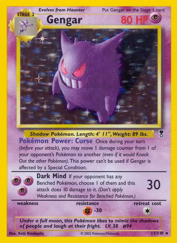 Gengar (11/110) [Legendary Collection] | Rock City Comics