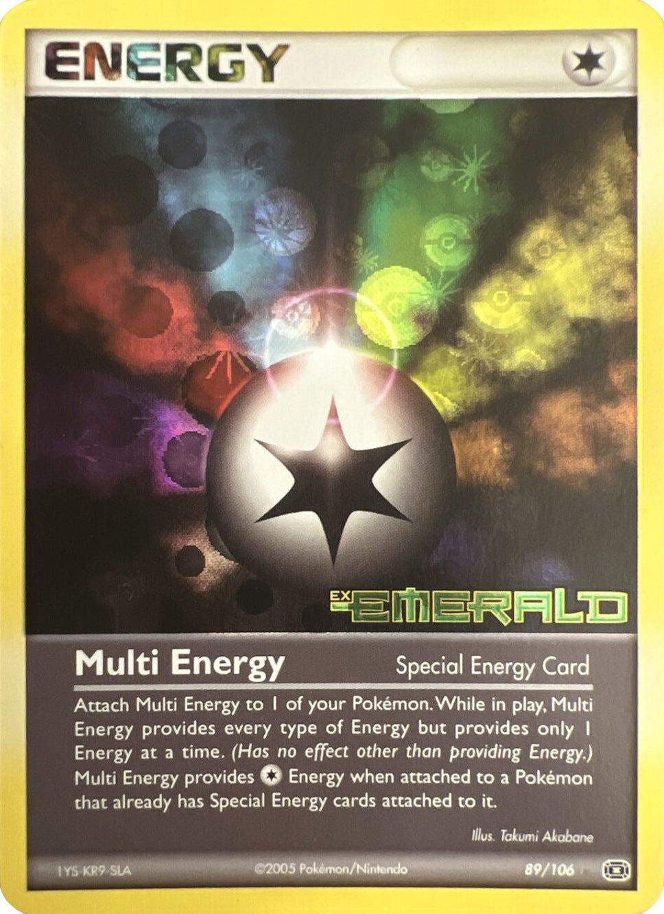 Multi Energy (89/106) (Stamped) [EX: Emerald] | Rock City Comics