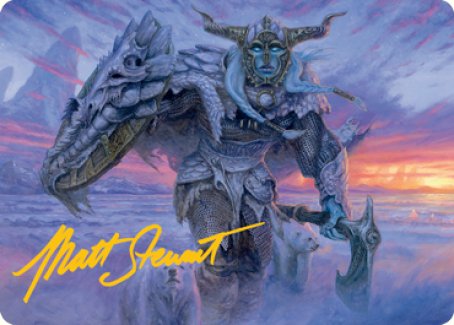 Frost Giant Art Card (Gold-Stamped Signature) [Dungeons & Dragons: Adventures in the Forgotten Realms Art Series] | Rock City Comics