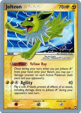 Jolteon Star (101/108) (Legendary Ascent - Tom Roos) [World Championships 2007] | Rock City Comics