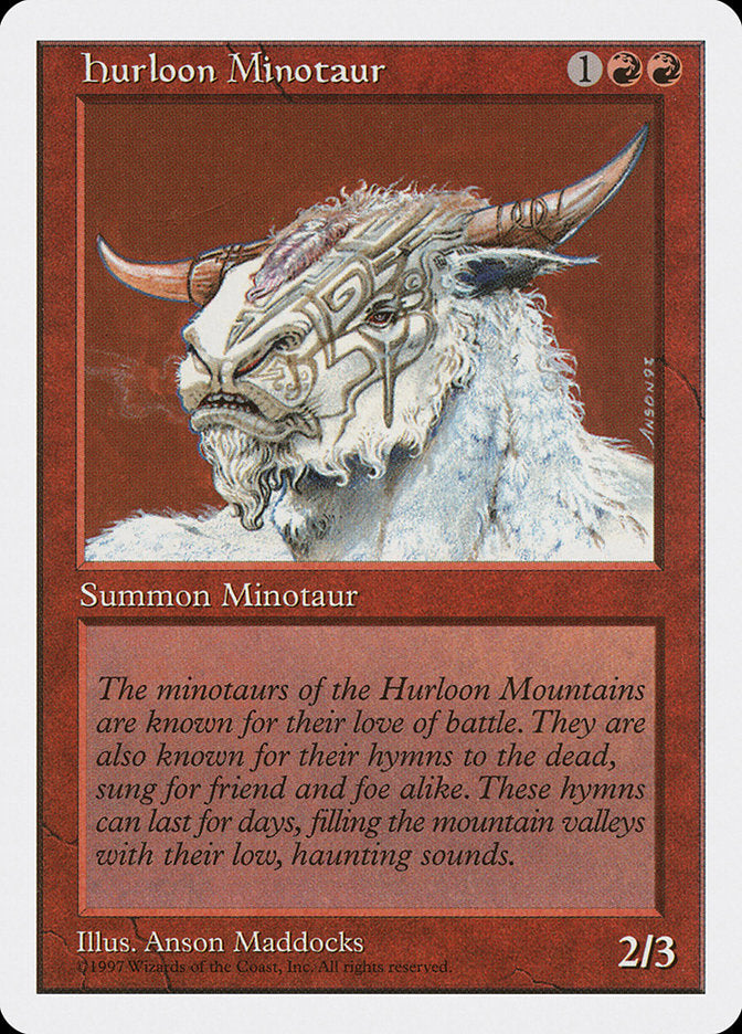 Hurloon Minotaur [Fifth Edition] | Rock City Comics