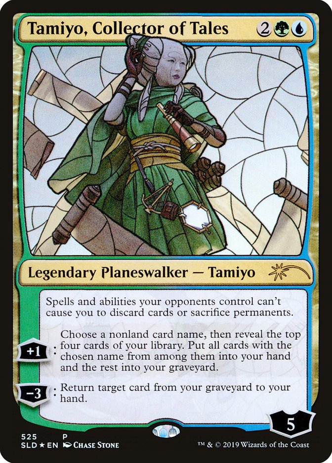 Tamiyo, Collector of Tales (Stained Glass) [Secret Lair Drop Promos] | Rock City Comics